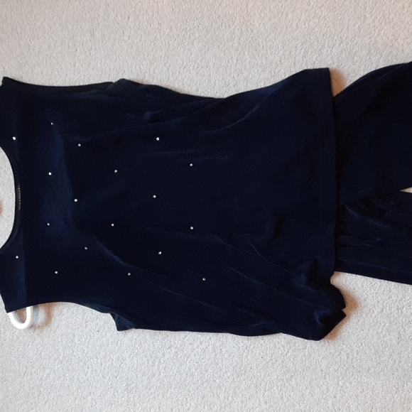 Set of 3 items, Piccadilly jacket, sleeveless top and matching Knit pants - Picture 2 of 4